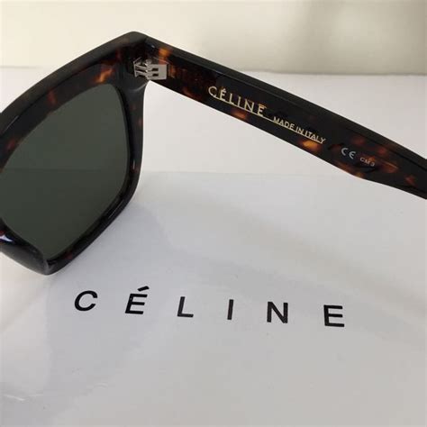 celine zz sunglasses replica|How to spot fake Celine sunglasses. Real vs fake Celine.